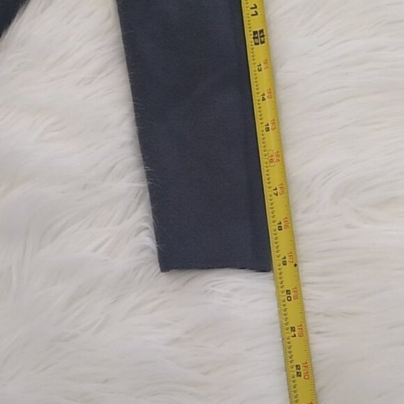 LOFT Gray Laser Cut Layered 3/4 Sleeve Cotton Sweater - Picture 11 of 11